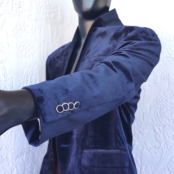 VITARELLI MEN'S PURE VELVET (2) BUTTON LUXURY TUXEDO BLAZER (ITALY) - Picture 12 of 17